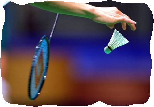 badminton serve